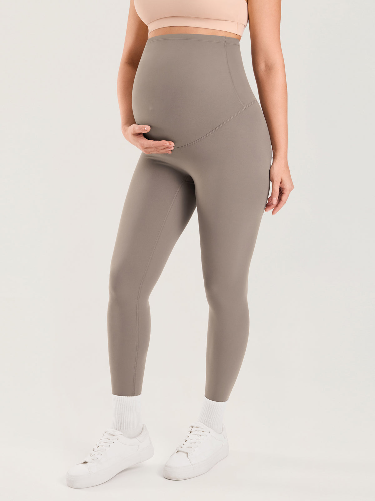 Natrelax® No Front Seam Maternity Leggings 25"