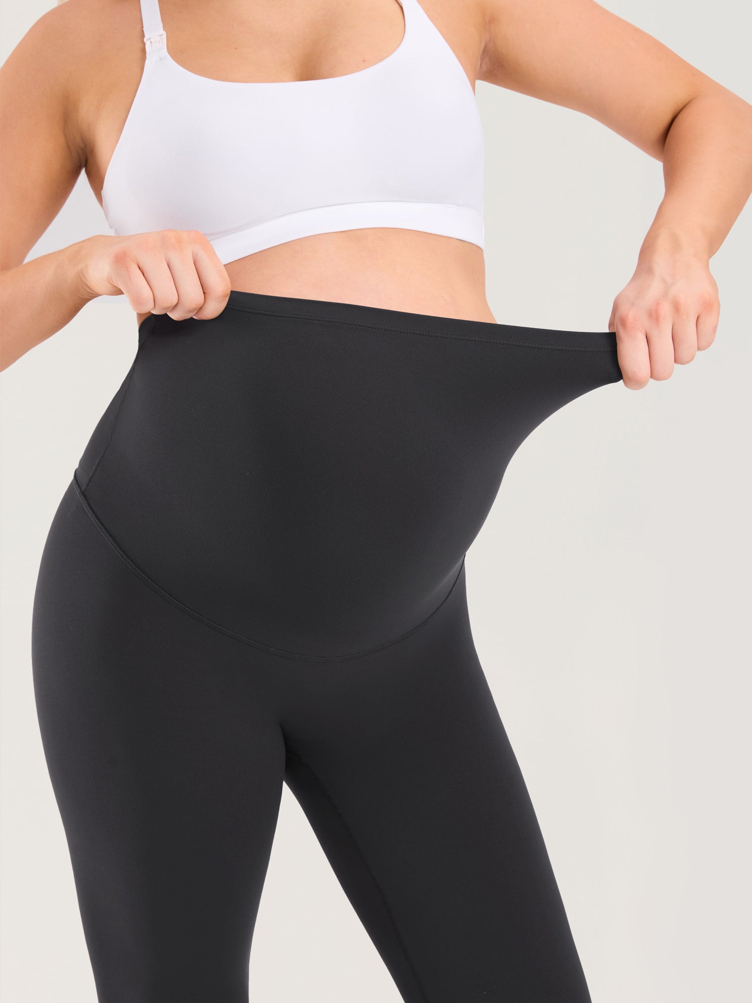 Natrelax® No Front Seam Maternity Flare Leggings 31.5"