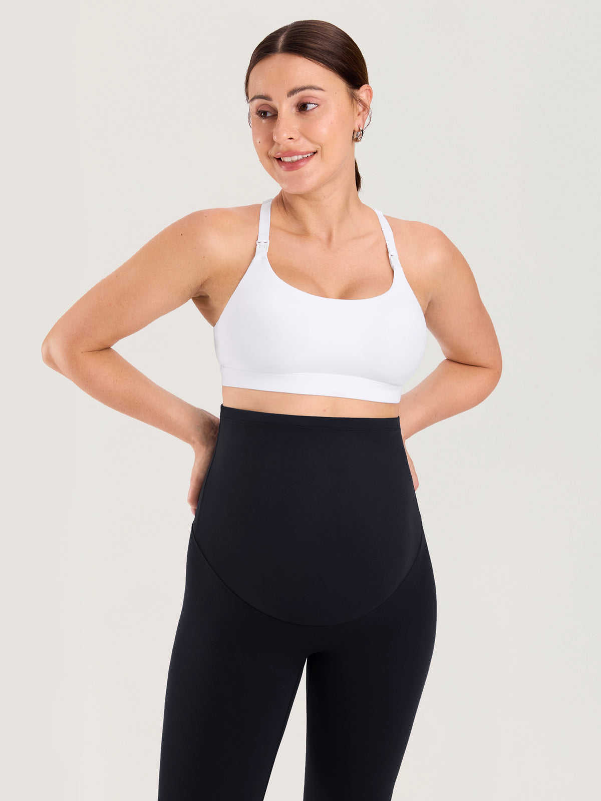 Natrelax® No Front Seam Maternity Flare Leggings 31.5"